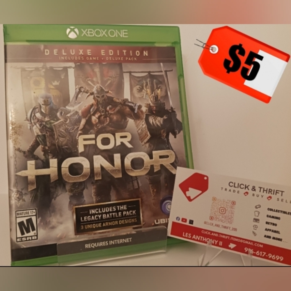 For Honor Xbox One Deluxe Edition Game
